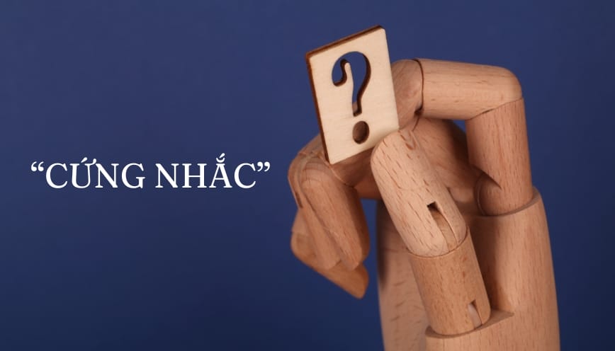 Khi nào dùng “cứng nhắc”?