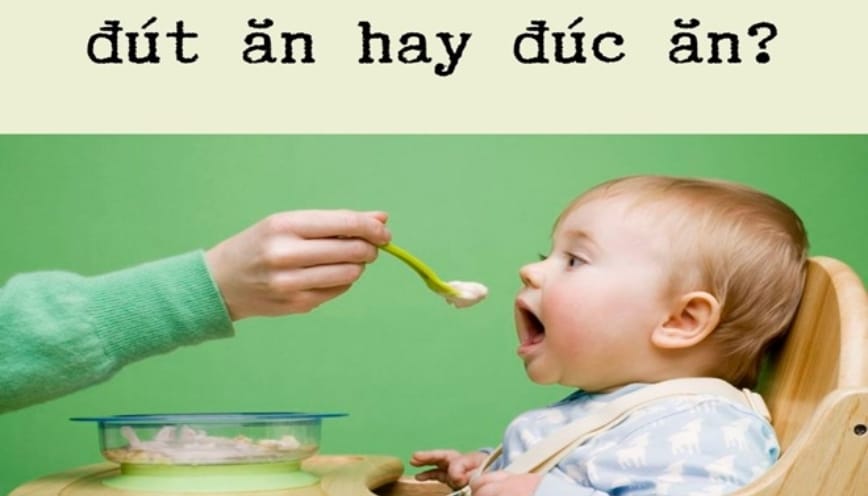 Trả lời “đúc ăn hay đút ăn” viết thế nào