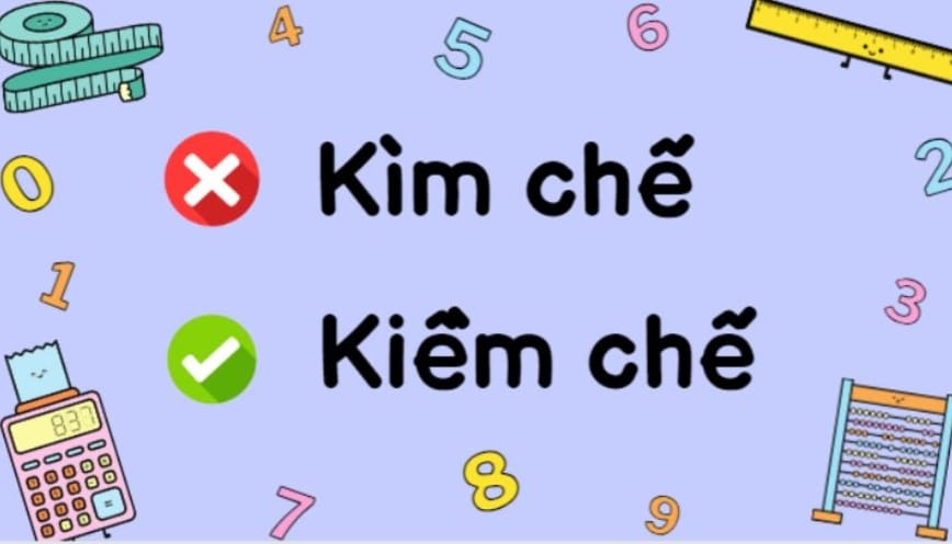 Kìm chế hay kiềm chế đúng?