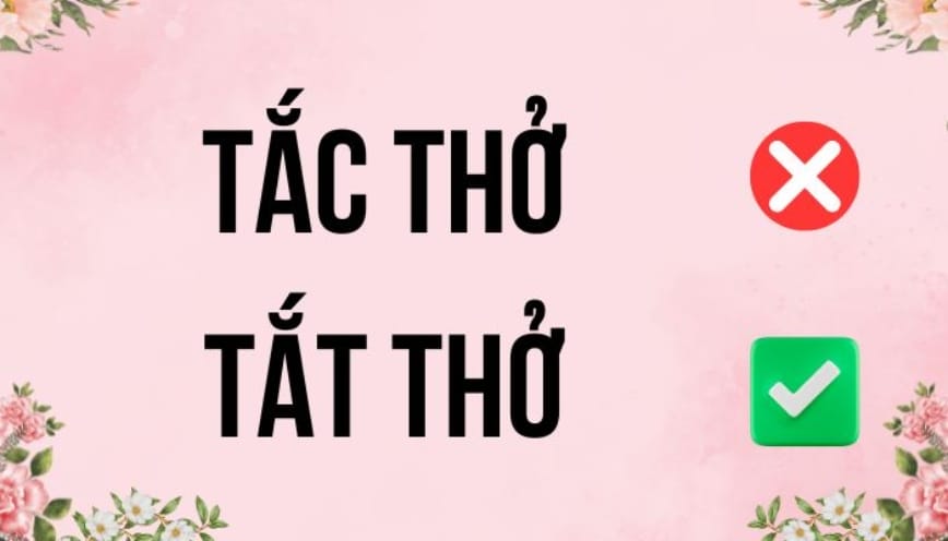 “Tắc thở” không được chấp nhận sử dụng