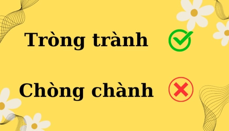 Tròng trành là từ chỉ trạng thái bất cân bằng, ổn định