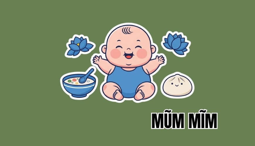 Từ mũm mĩm là từ đúng chính tả