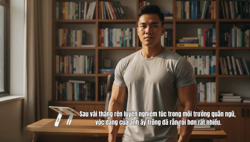 Ví dụ sử dụng từ rắn rỏi trong thực tế