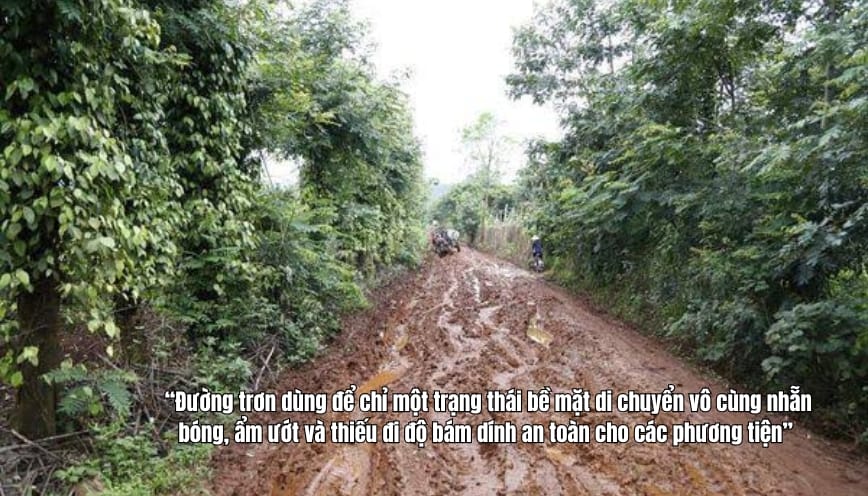 Ý nghĩa cụ thể của từ đường trơn