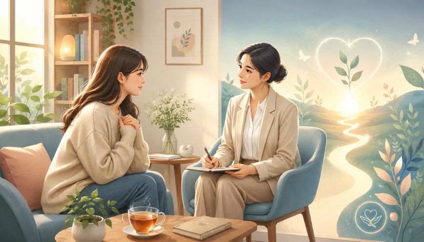 Trong quá trình chữa lành khi cần tìm hỗ trợ chuyên môn