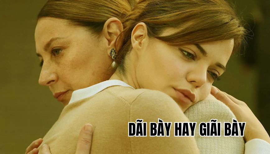dãi bày hay giãi bày