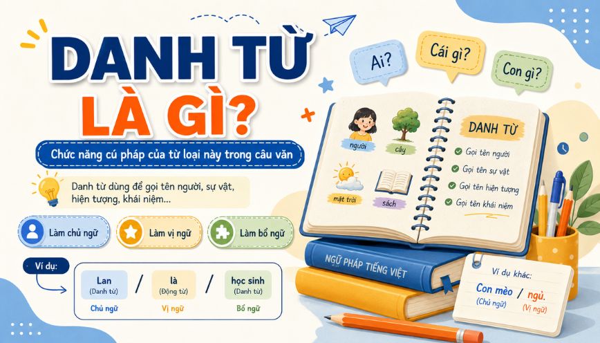 Chức năng cú pháp của từ loại này trong câu văn
