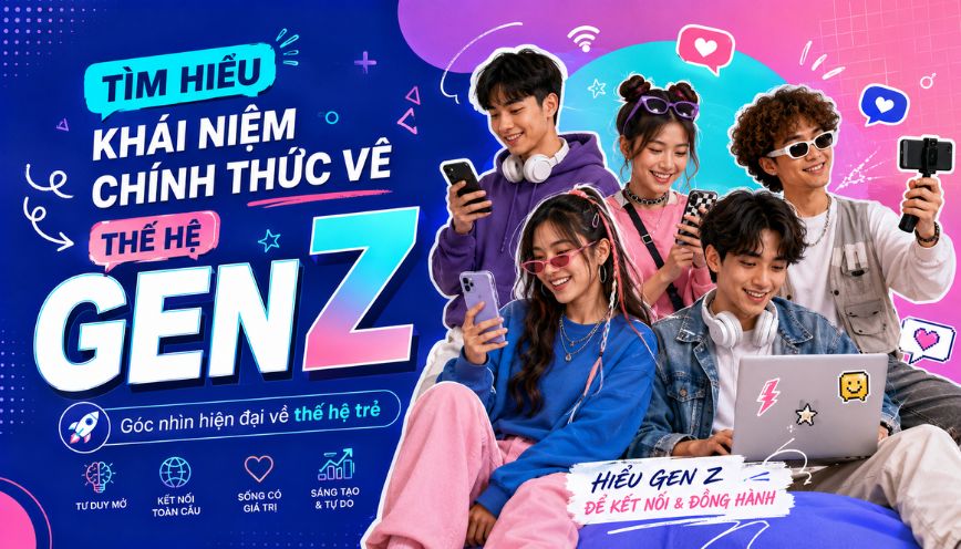 Tìm hiểu khái niệm chính thức về thế hệ Gen Z