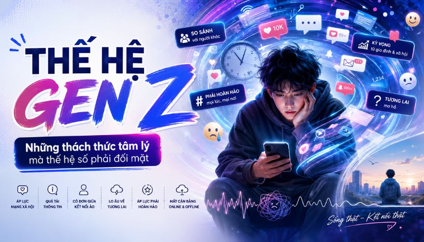 Những thách thức tâm lý mà thế hệ số phải đối mặt