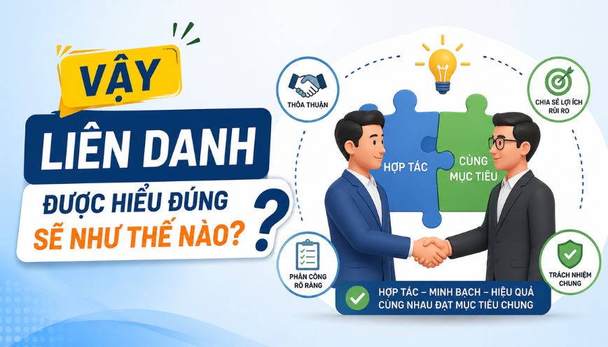 Vậy liên danh được hiểu đúng sẽ như thế nào?