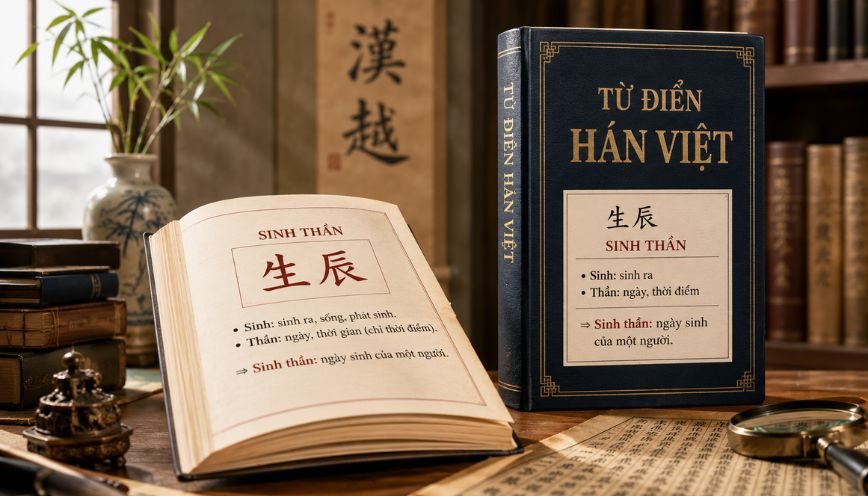 Khái niệm sinh thần dưới góc nhìn từ điển Hán Việt