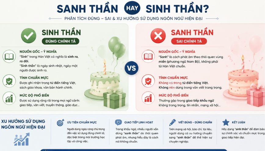 Phân tích đúng sai và xu hướng sử dụng ngôn ngữ hiện đại