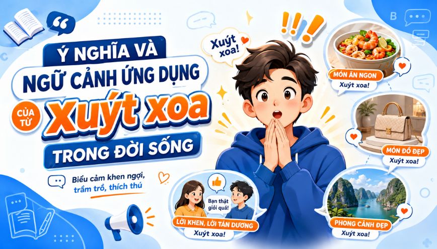 Ý nghĩa và ngữ cảnh ứng dụng của từ xuýt xoa trong đời sống