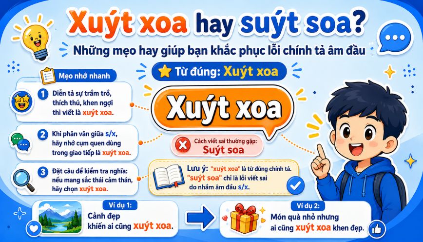 Những mẹo hay giúp bạn khắc phục lỗi chính tả âm đầu