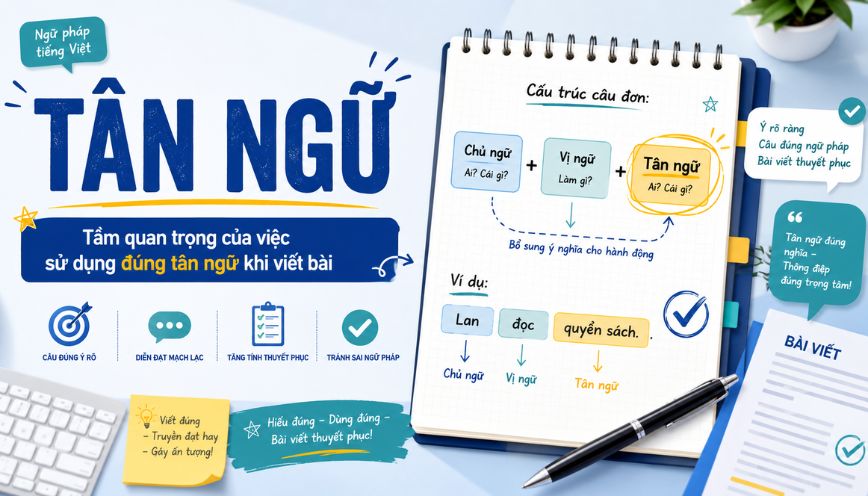 Tầm quan trọng của việc sử dụng đúng tân ngữ khi viết bài