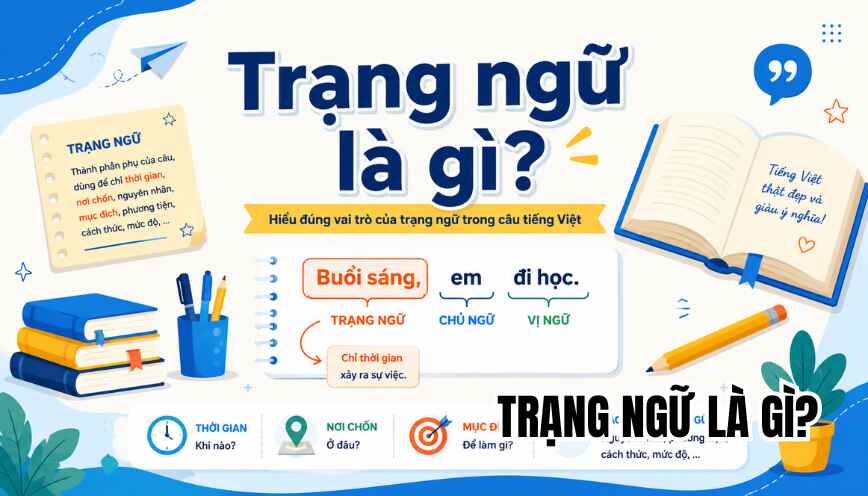 Trạng ngữ là gì