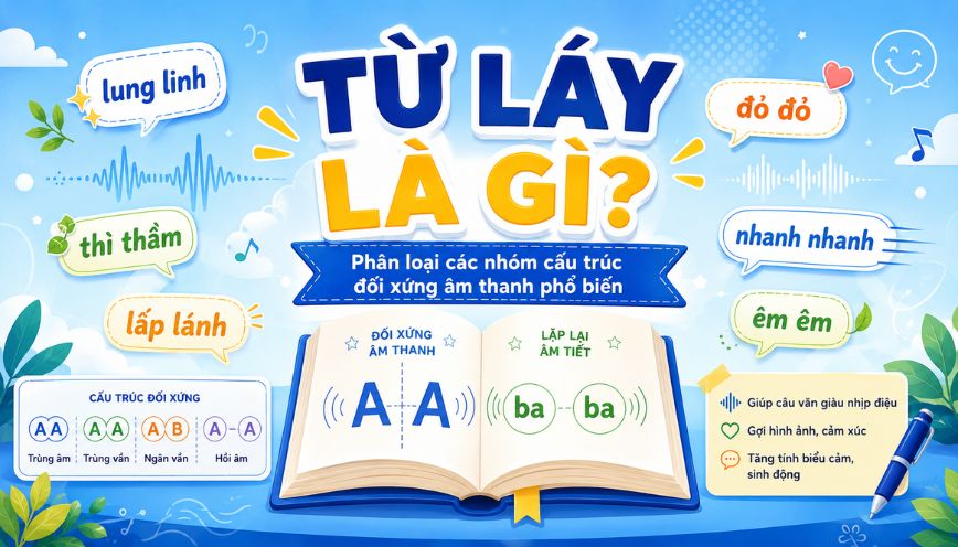 Phân loại các nhóm cấu trúc đối xứng âm thanh phổ biến