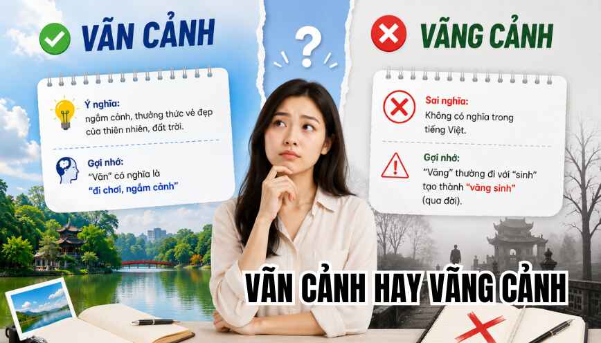 Vãn cảnh hay vãng cảnh