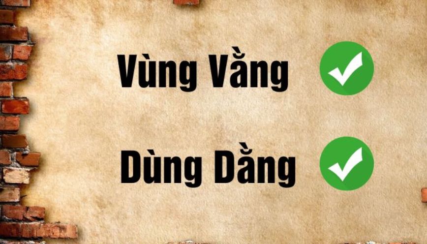 Ngữ cảnh phù hợp để sử dụng từ “vùng vằng” và “dùng dằng”