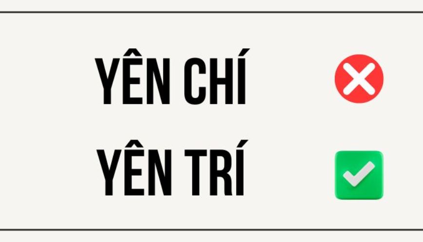 Không nên sử dụng từ “yên chí” trong thực tế