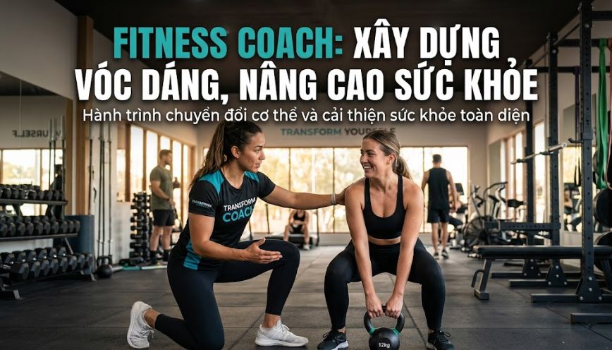 Fitness Coach giúp xây dựng vóc dáng và nâng cao sức khỏe