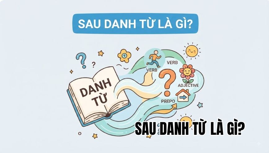 Sau danh từ là gì?
