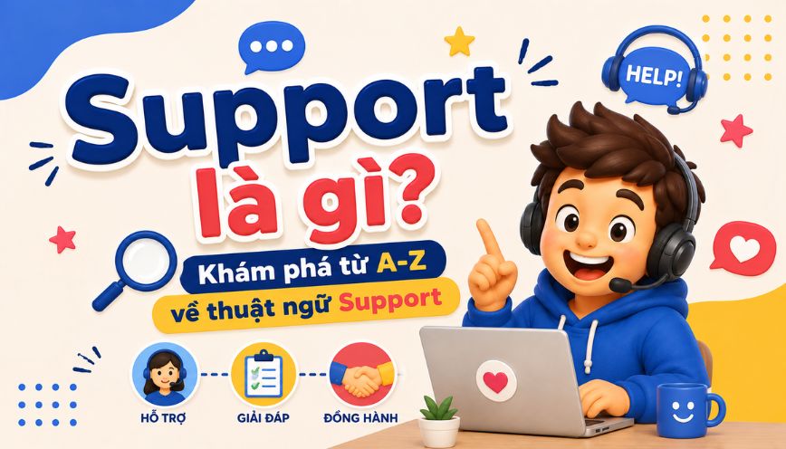 Support là gì? Khám phá từ A-Z về thuật ngữ Support