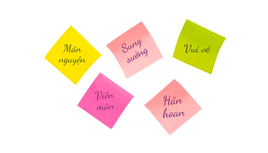 Từ đồng nghĩa với hạnh phúc