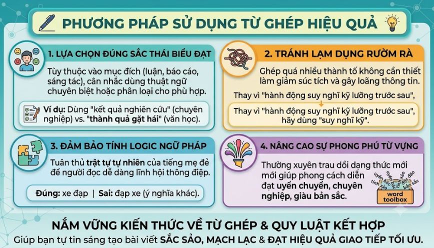 Phương pháp sử dụng từ ghép hiệu quả
