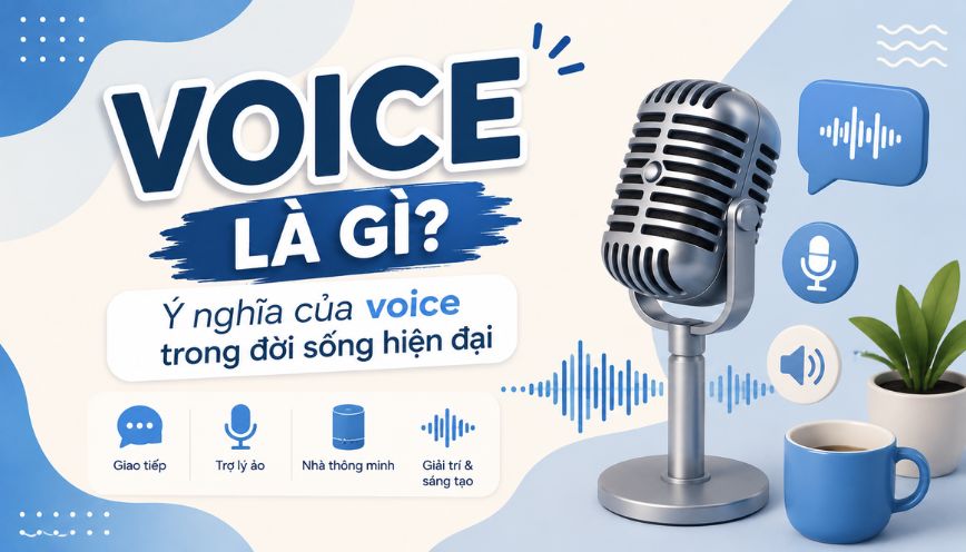 Voice là gì? Ý nghĩa của voice trong đời sống hiện đại