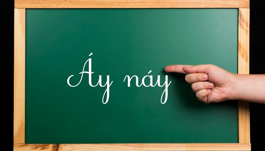 Áy náy là từ viết đúng chính tả
