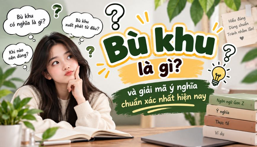 Bù khu là gì và giải mã ý nghĩa chuẩn xác nhất hiện nay