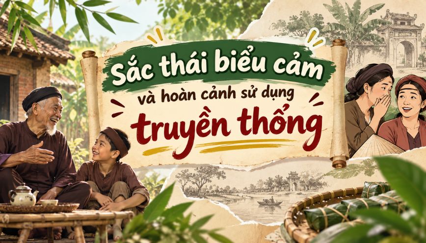 Sắc thái biểu cảm và hoàn cảnh sử dụng truyền thống