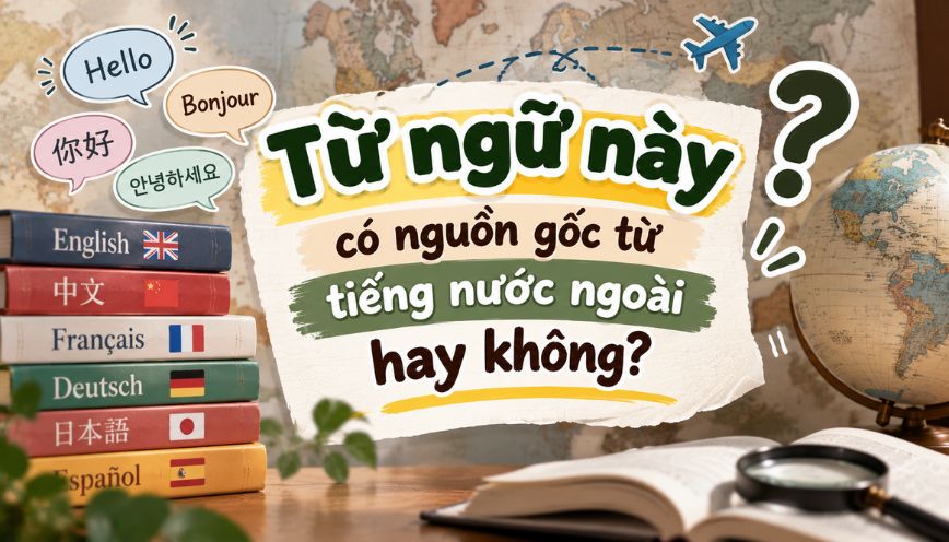 Từ ngữ này có nguồn gốc từ tiếng nước ngoài hay không?