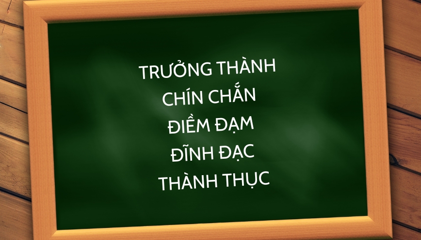 Từ đồng nghĩa với chững chạc