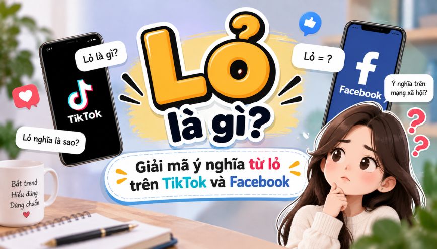 Lỏ là gì? Giải mã ý nghĩa từ lỏ trên TikTok và Facebook