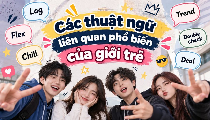 Các thuật ngữ liên quan phổ biến của giới trẻ