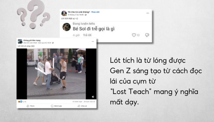 Nguồn gốc xuất hiện từ lót tích