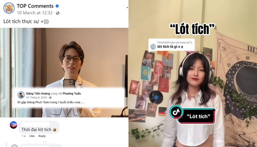 Vì sao từ lót tích trở thành hot trend?