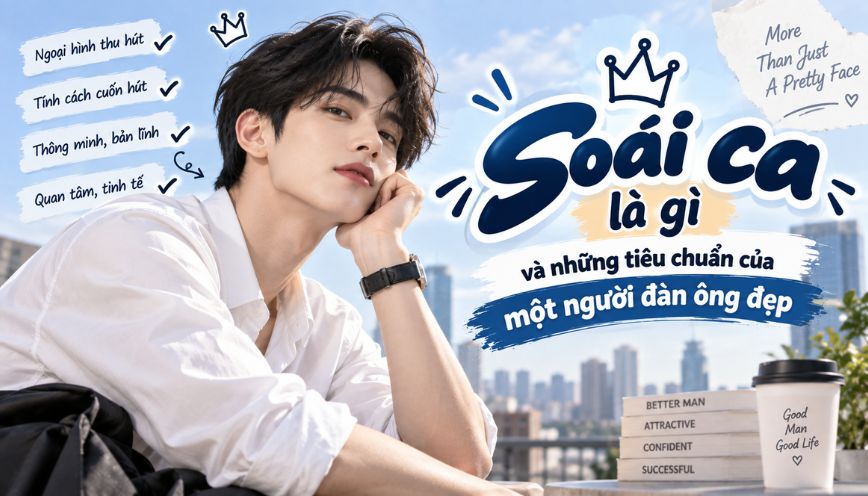 Soái ca là gì và những tiêu chuẩn của một người đàn ông đẹp