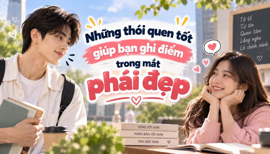 Những thói quen tốt giúp bạn ghi điểm trong mắt phái đẹp