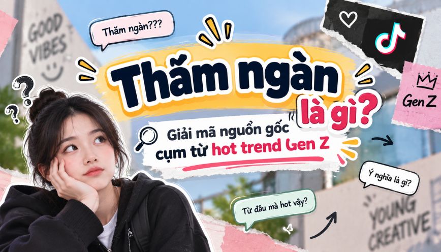 Thăm ngàn là gì? Giải mã nguồn gốc cụm từ hot trend Gen Z