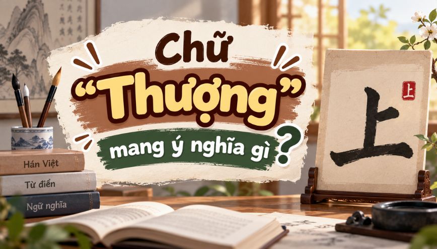 Chữ “Thượng” mang ý nghĩa gì