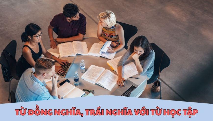 Bài tập nhận biết từ đồng nghĩa, trái nghĩa