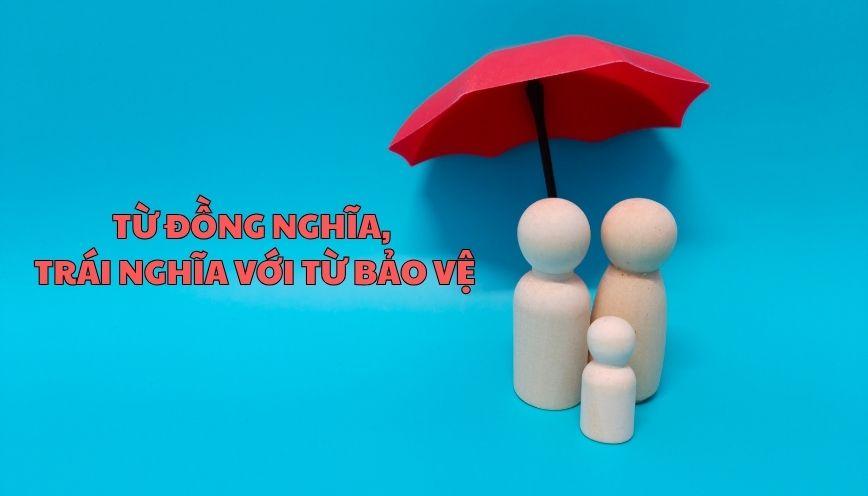 Từ đồng nghĩa, trái nghĩa với từ bảo vệ