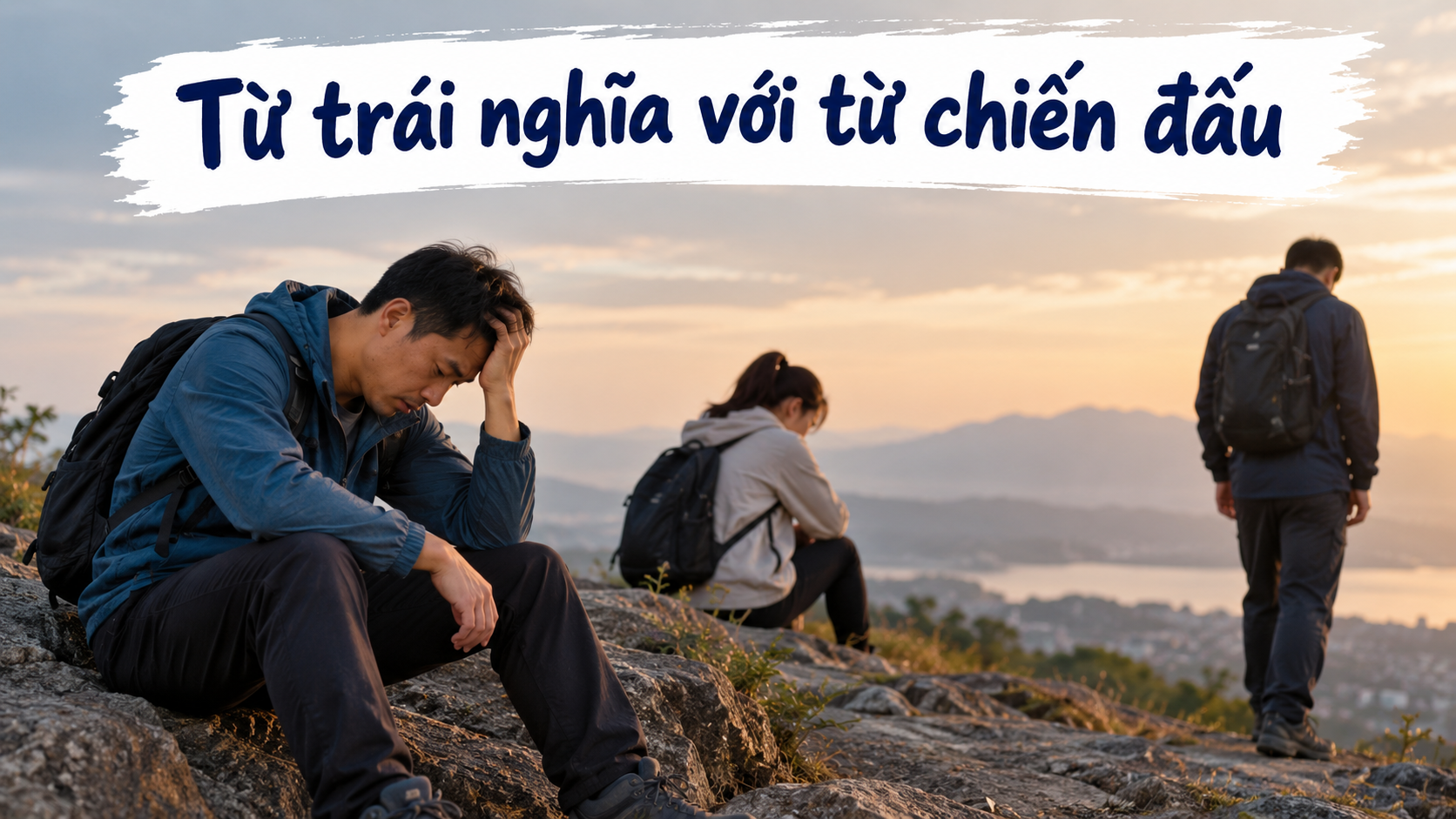 Trái nghĩa với từ chiến đấu