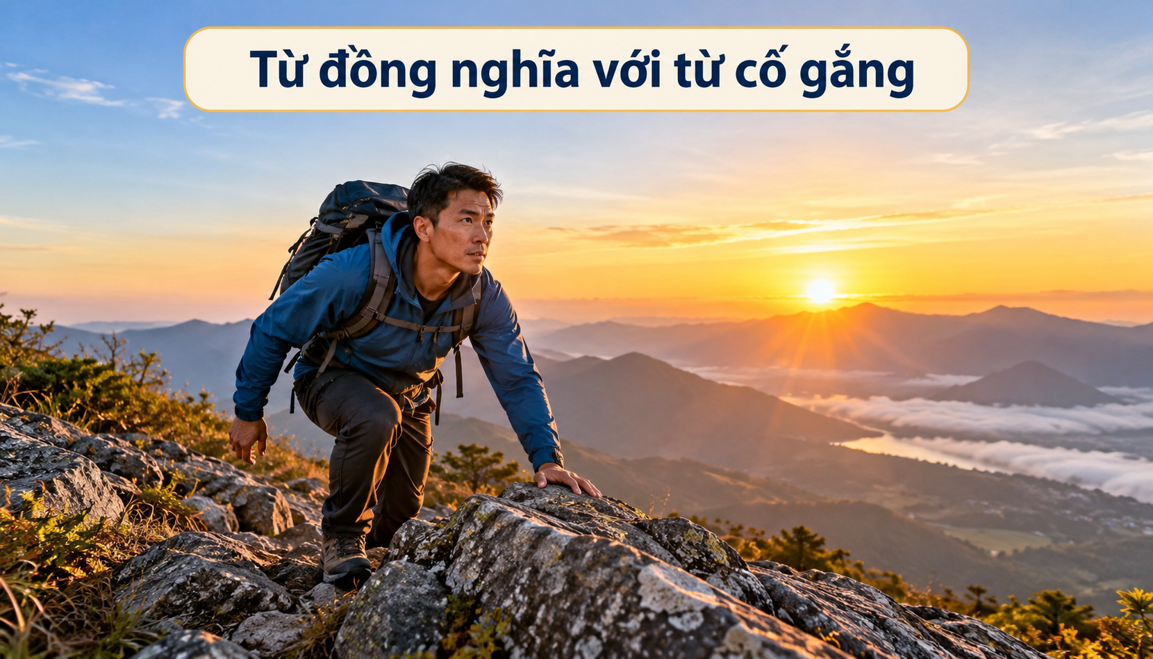 Từ đồng nghĩa với từ cố gắng