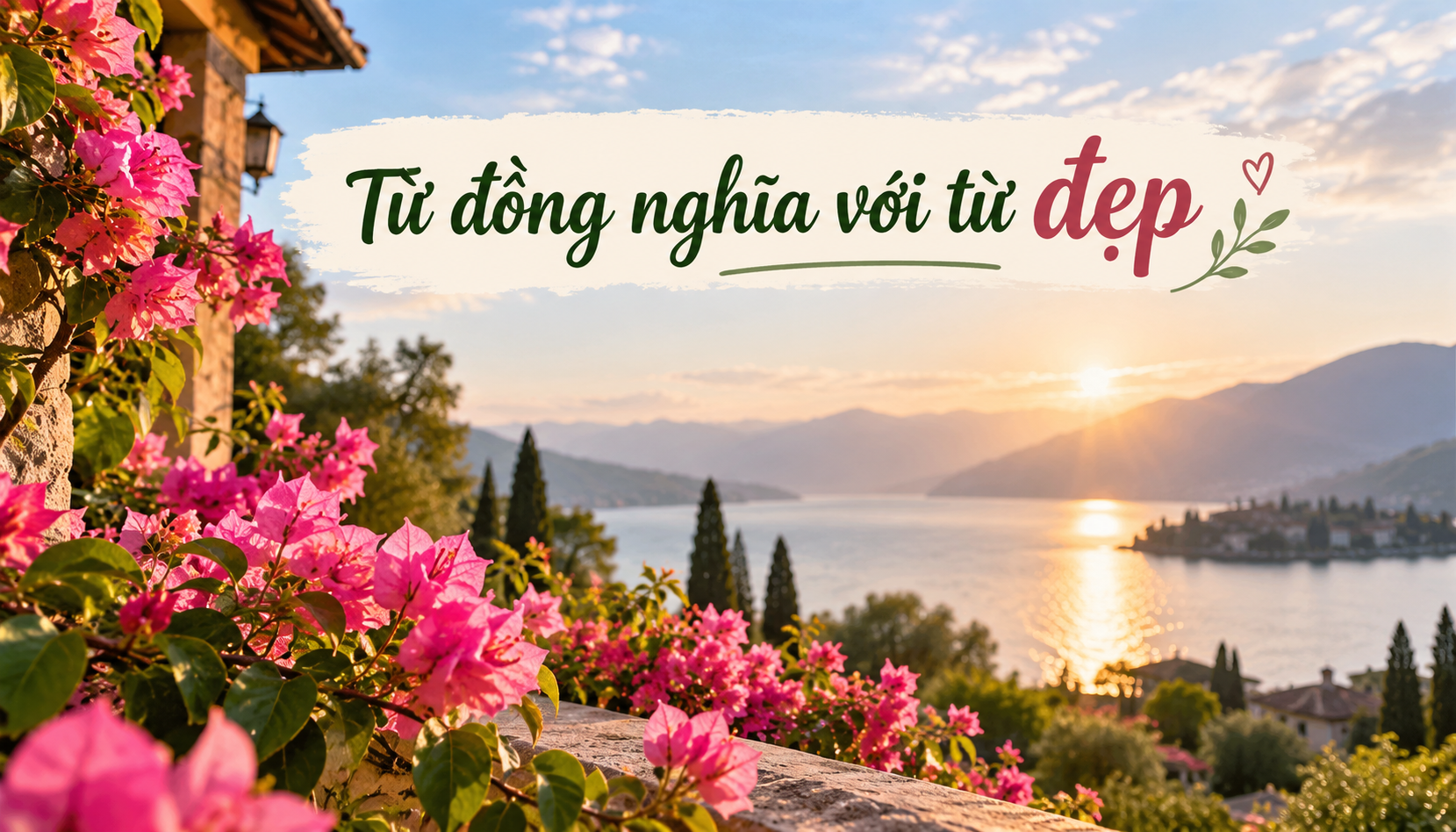 Từ đồng nghĩa với đẹp