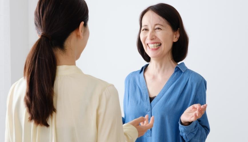Từ dịu dàng chỉ âm điệu giọng nói khi giao tiếp