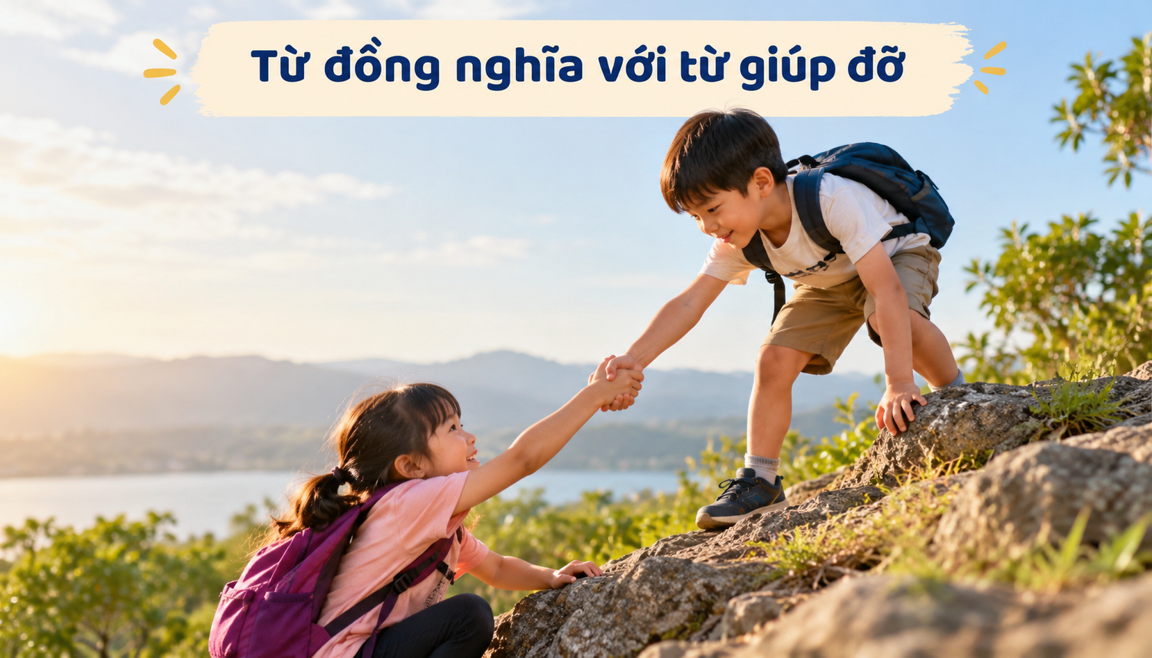 Từ đồng nghĩa với từ giúp đỡ